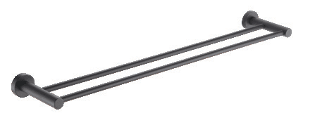 מתקן סבון שחור מט, דגם CROWN, מק״ט 94657666 21