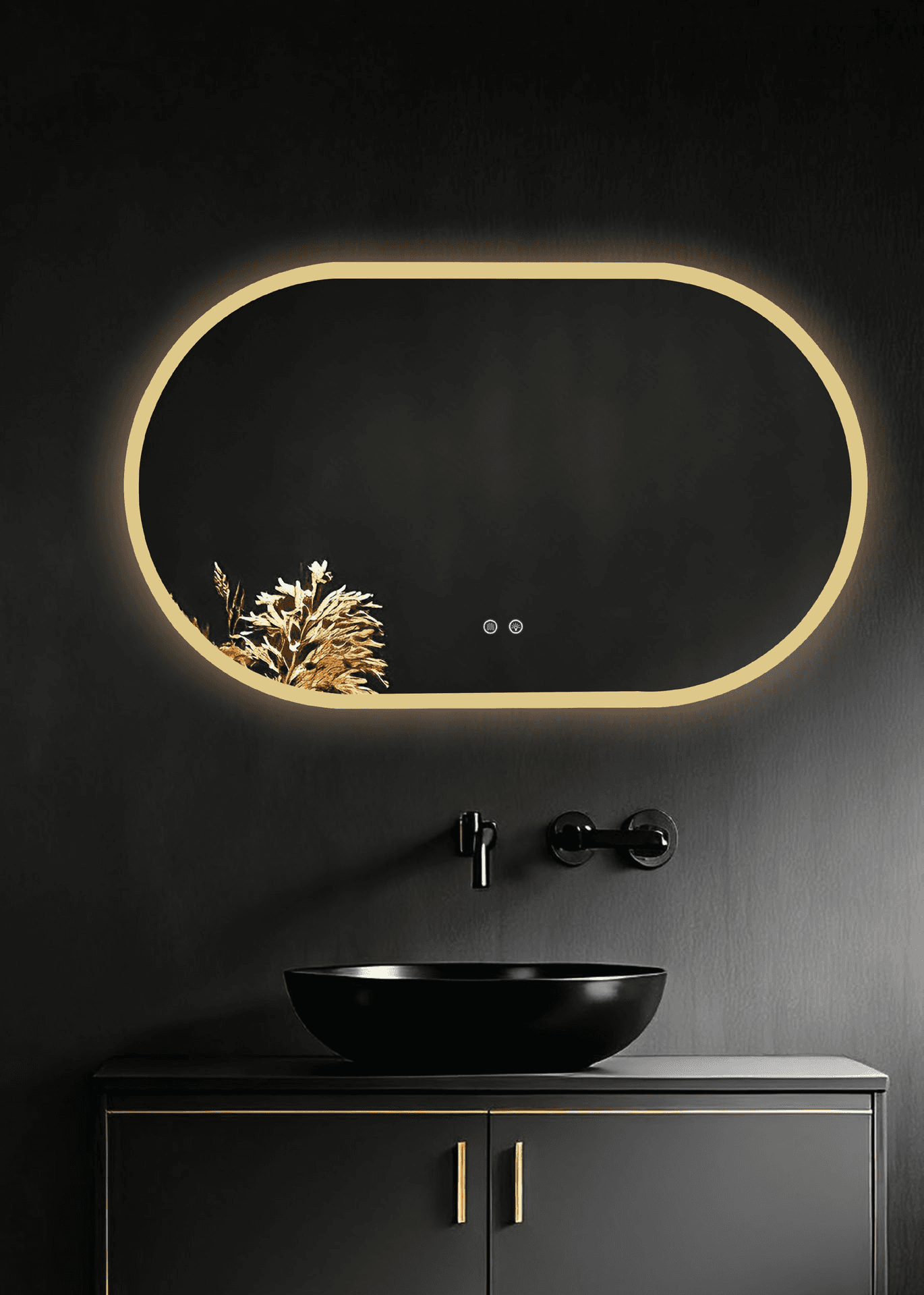 led mirrors זכוכית