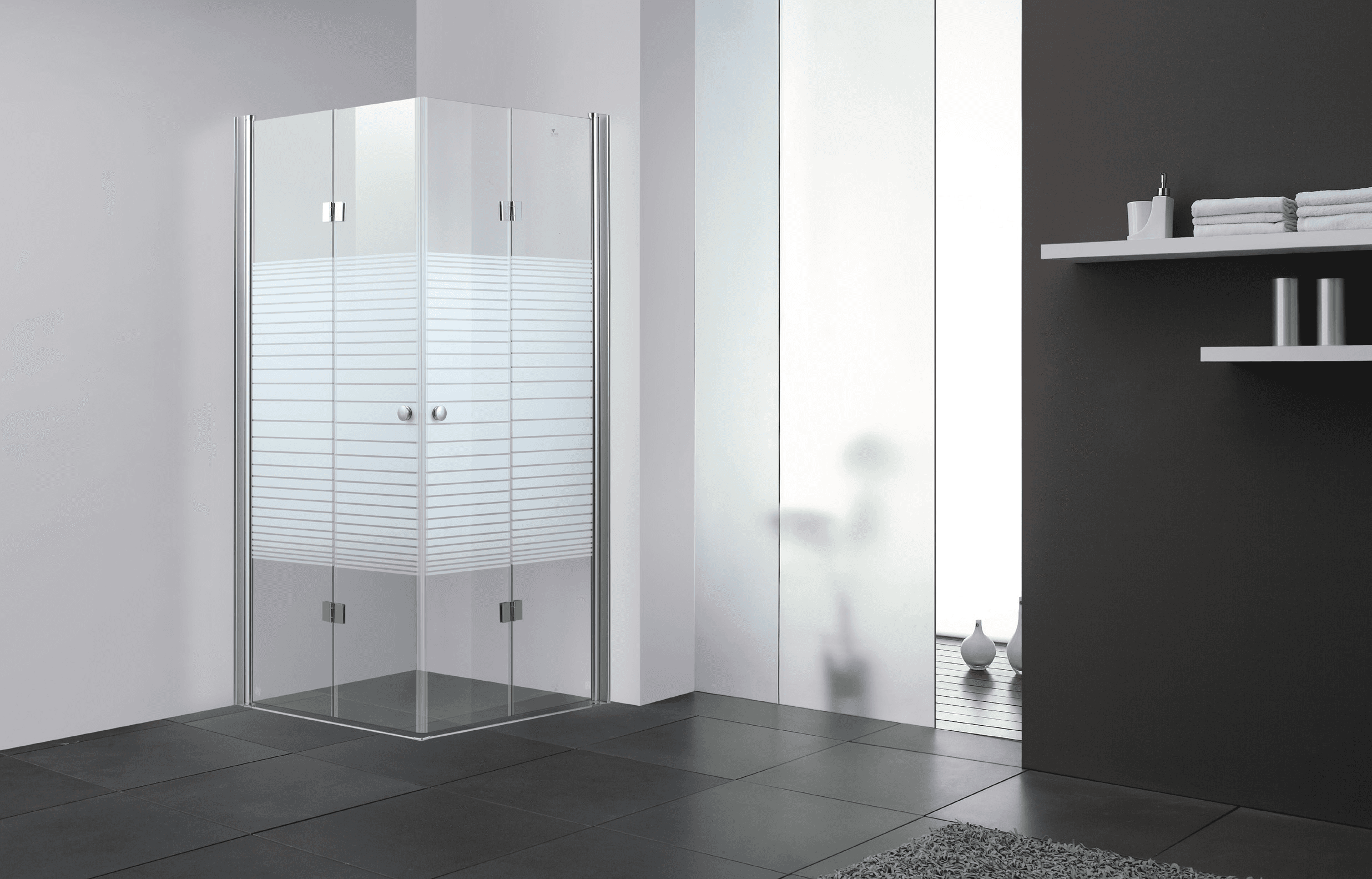 shower cabins זכוכית שקופה 1