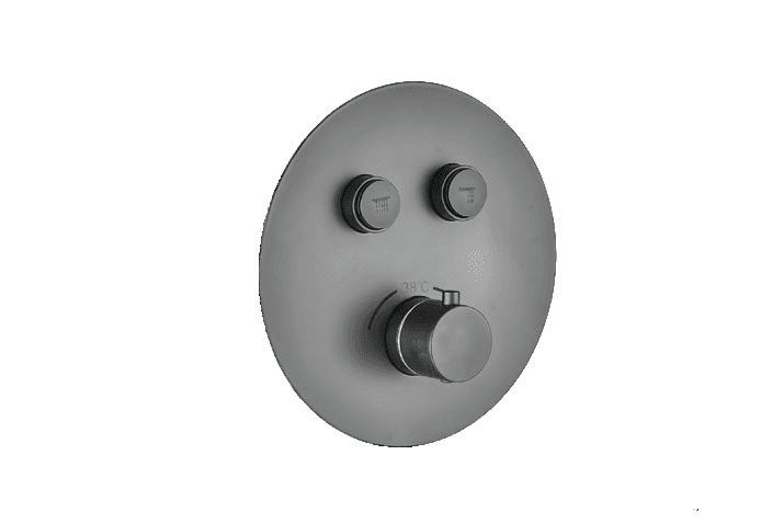 מערכת מקלחת כרום מבריק, דגם THERMOTEC, מק״ט 66331308 6