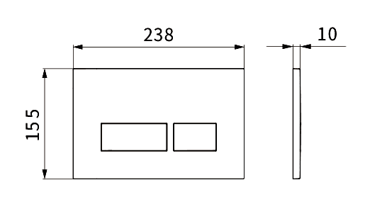 flush buttons מט 3