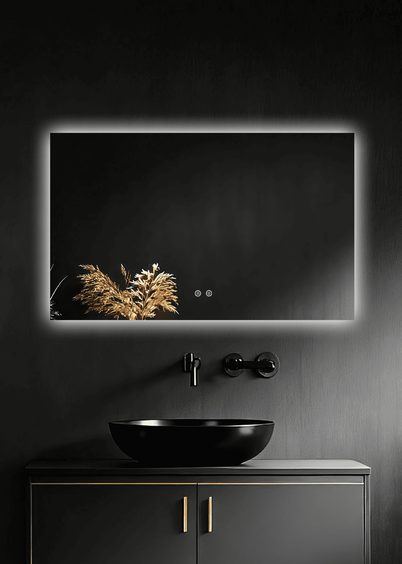 led mirrors זכוכית