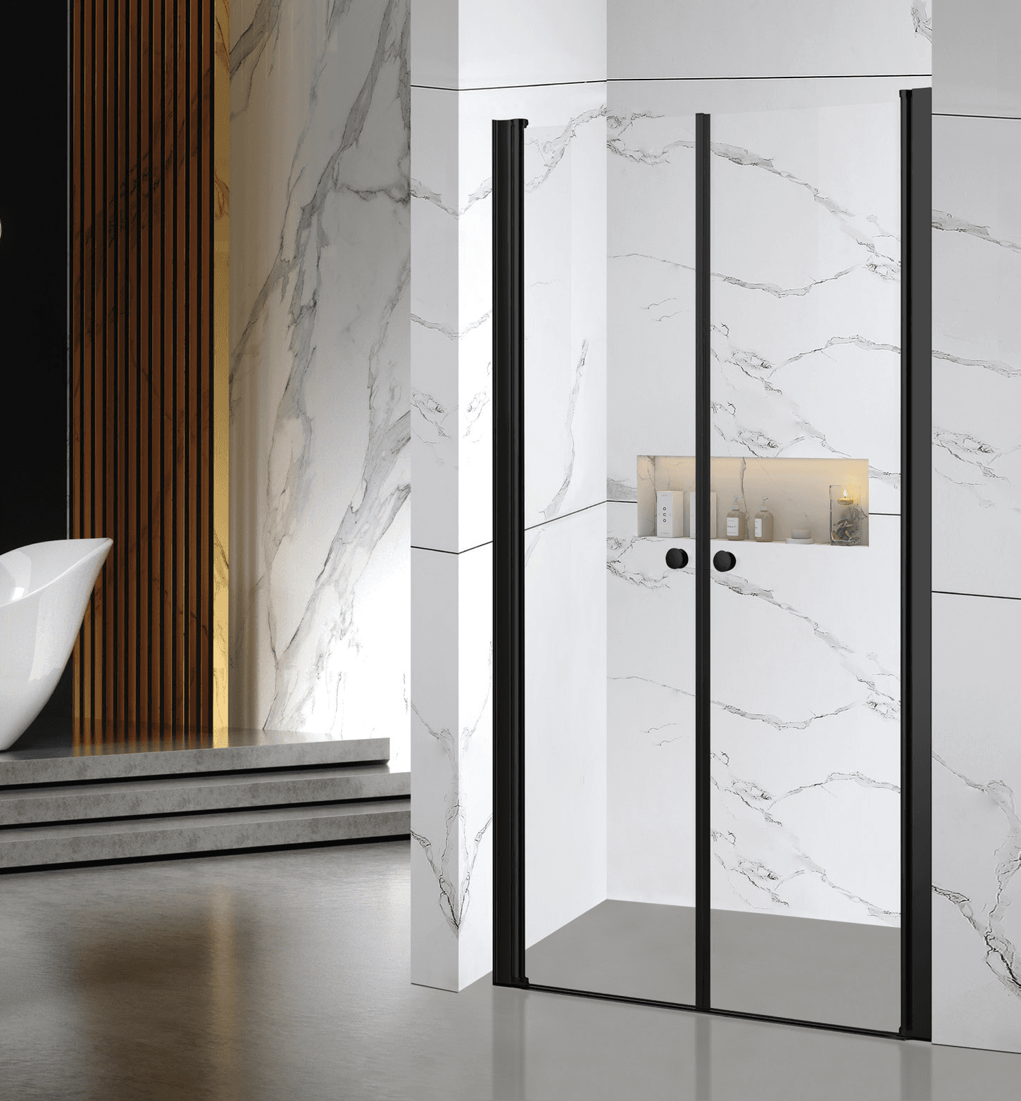 shower enclosures זכוכית שקופה