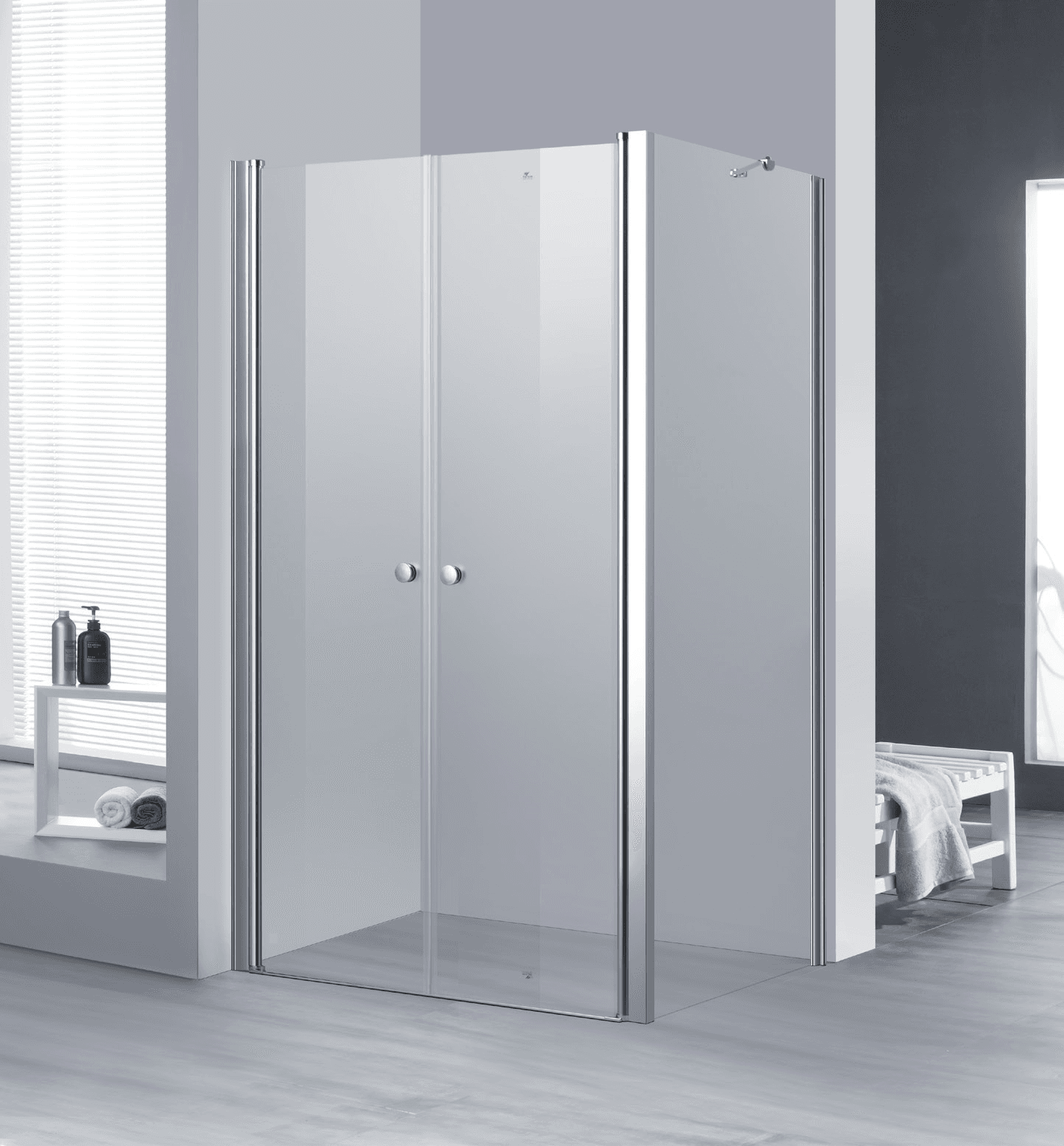 shower cabins זכוכית שקופה