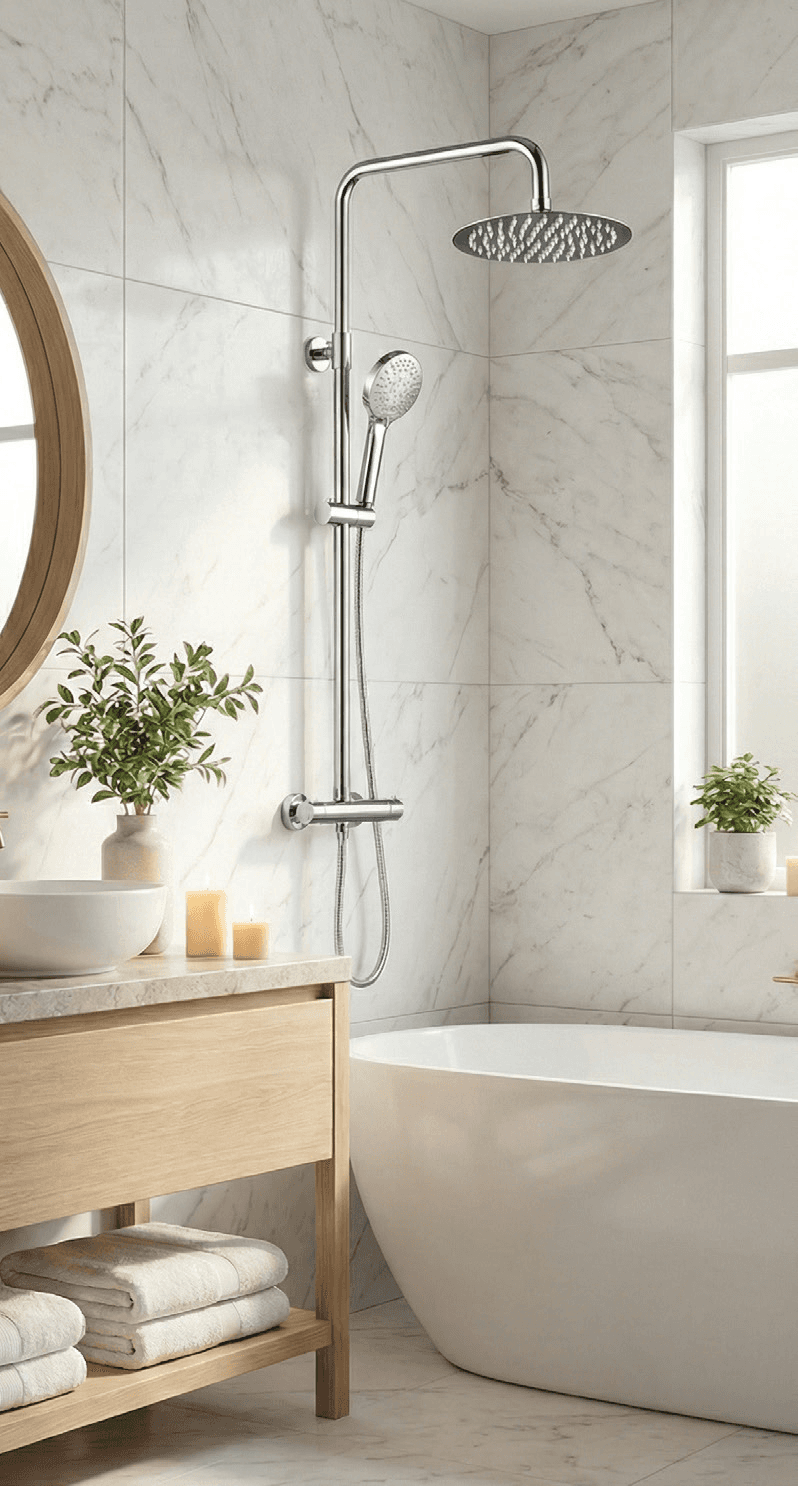 shower columns מט